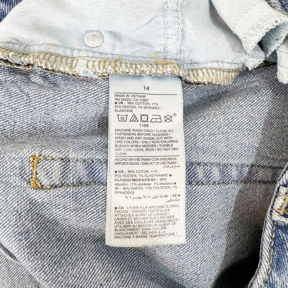 OLD NAVY | High-Rise OG Straight Jeans | Size 14 | Medium Wash - Picture 8 of 11